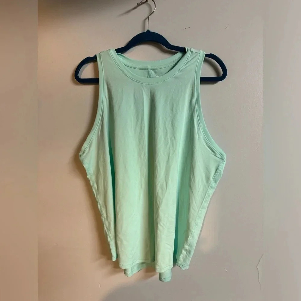 All in Motion Women's Active Tank Top NWT size xxl aqua blue‎ spring summer